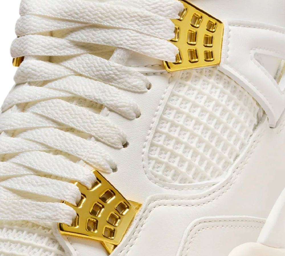 Nike Air Jordan 4 Metallic Gold