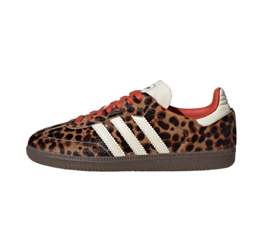 Adidas Samba Og Leopard Preloved Red