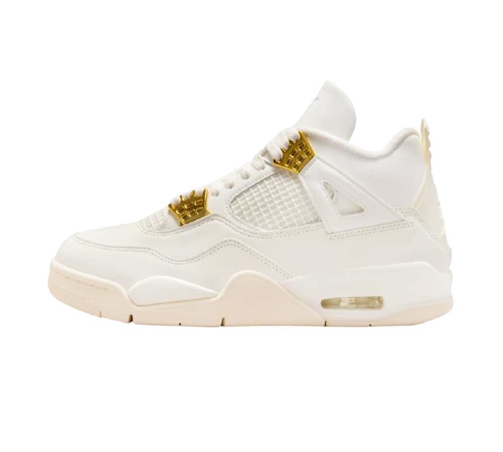 Nike Air Jordan 4 Metallic Gold