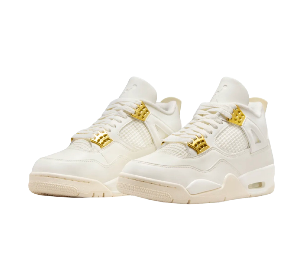 Nike Air Jordan 4 Metallic Gold