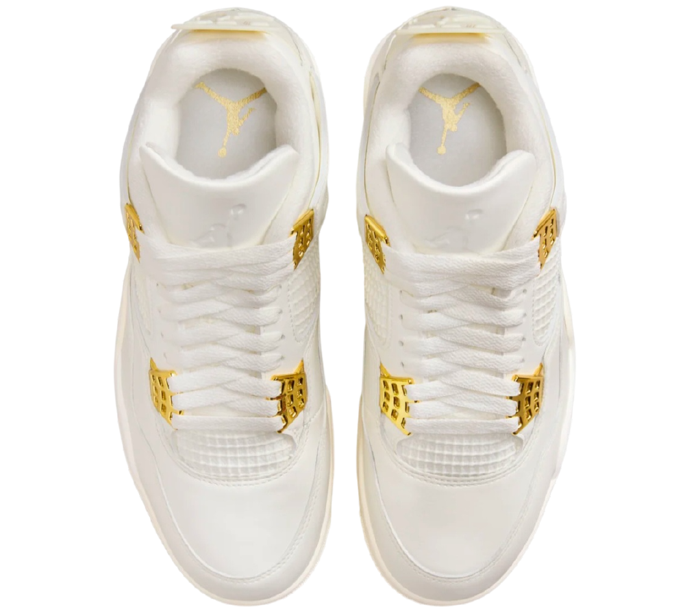 Nike Air Jordan 4 Metallic Gold