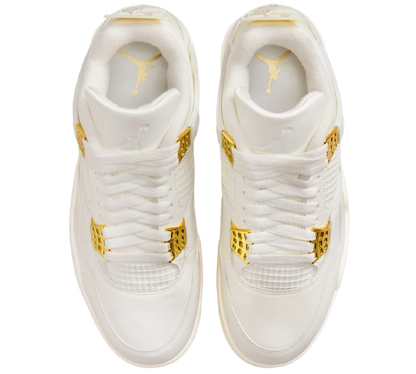 Nike Air Jordan 4 Metallic Gold